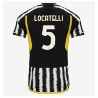 Billiga Juventus Manuel Locatelli #5 Hemma fotbollskläder 2023-24 Kortärmad